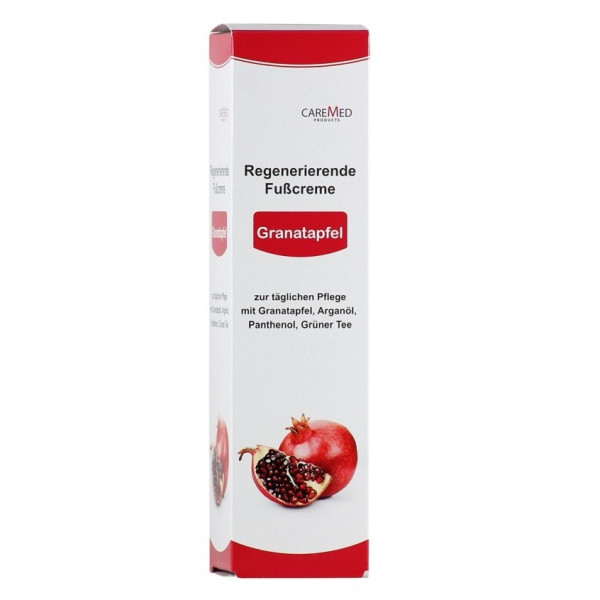 CareMed Regenerierende Fußcreme Granatapfel 150 ml