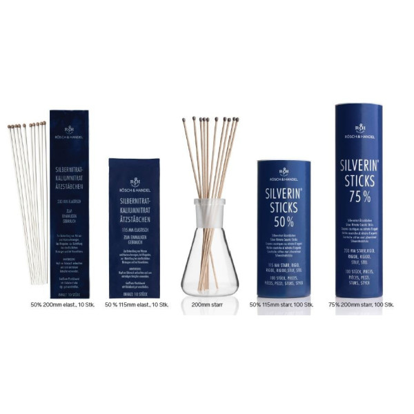 SILVERIN STICKS 75% mit Silbernitrat