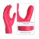 Nitrilové rukavice 100 ks. M červené