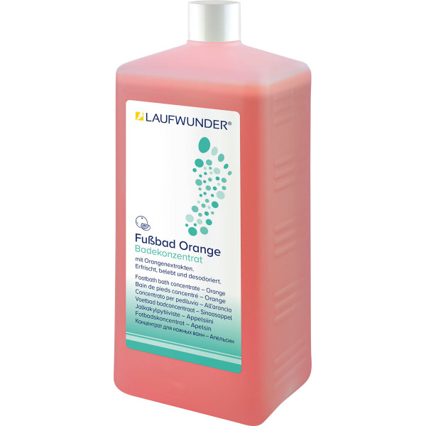 LAUFWUNDER®  pomarančový kúpeľ na nohy 1000ml