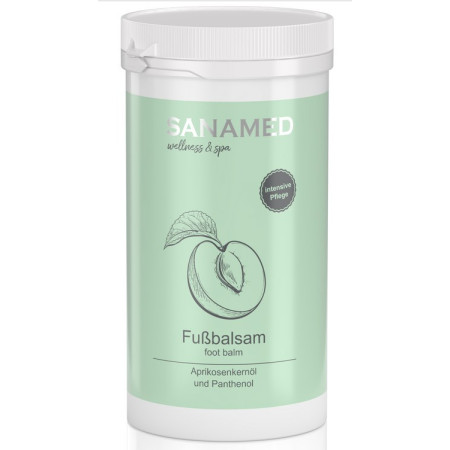 Balzam na nohy s olejom z marhuľových jadier, 450 ml