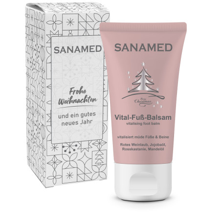 Krém na nohy s červeným viničom – vianočná edícia, 50 ml